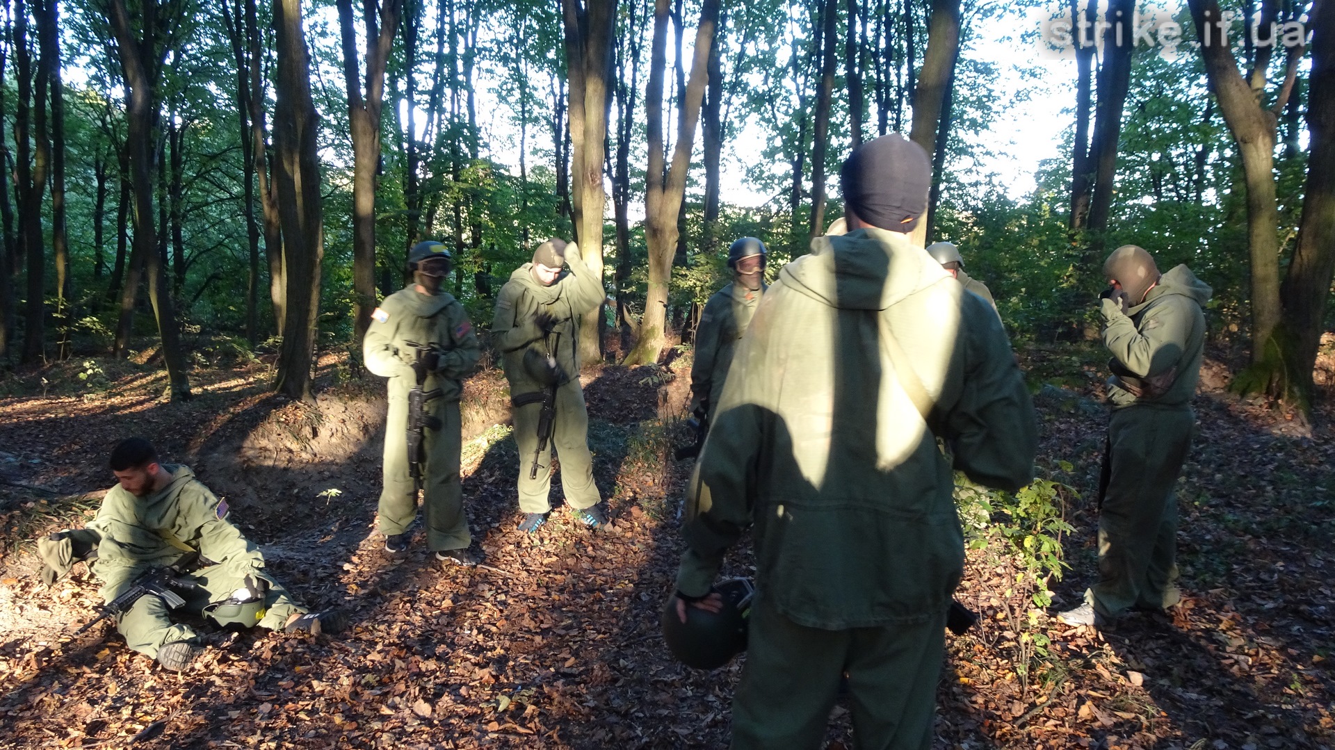 Клуб СОВА проводить тактичну гру в Лісі поблизу Івано-Франківська